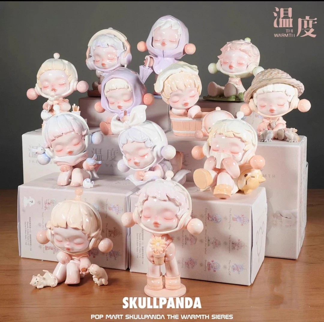 【默认拆盒】SKuLLPanda《温度》系列盲盒 100% 潮玩盲盒 拆盒