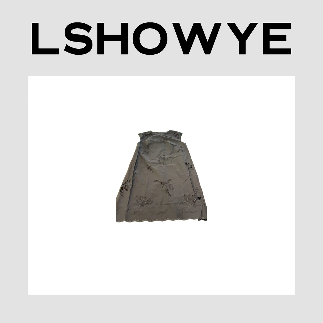 LSHOWYE｜设计师刺绣镂空蕾丝连衣裙 2025S253