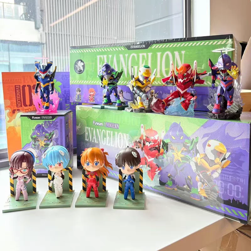 正品现货EVA新世纪福音战士盲盒新品补完计划潮玩盲盒公仔礼物