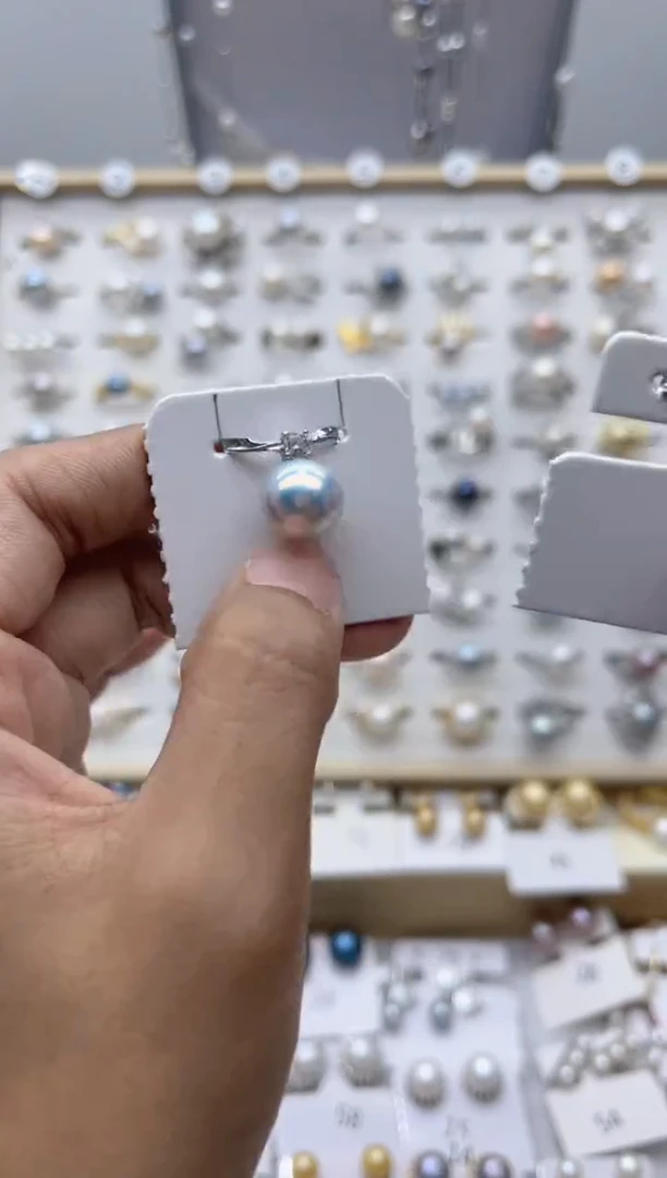 【闪购商品】淡水珍珠戒指合金0.0