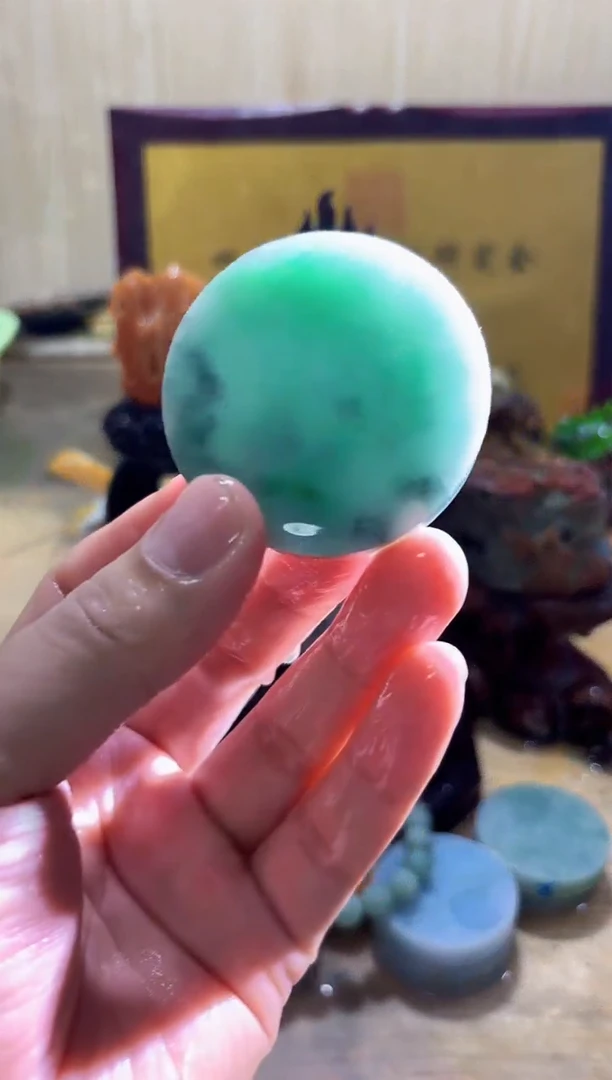 颈饰未镶嵌翡翠A货常星5091