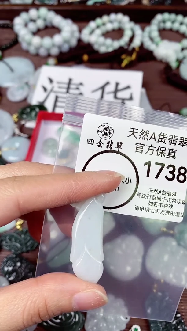 【闪购商品】翡翠颈饰未镶嵌天然A货翡翠1738