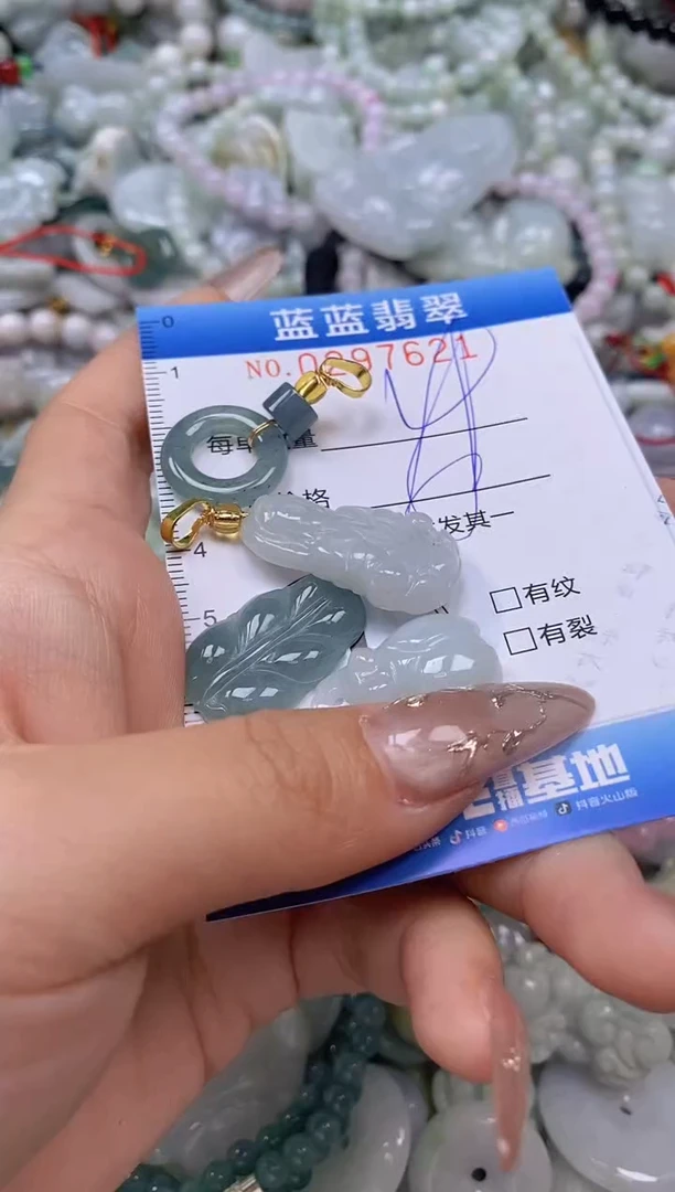 翡翠未镶嵌颈饰闪购0297621