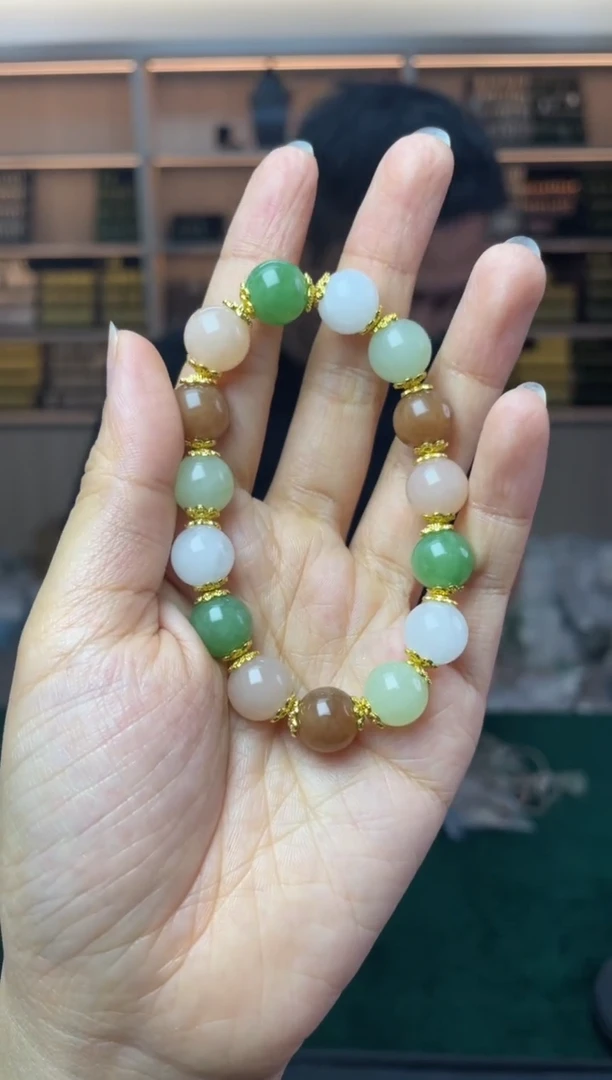 手串未镶嵌和田玉多样性发一件