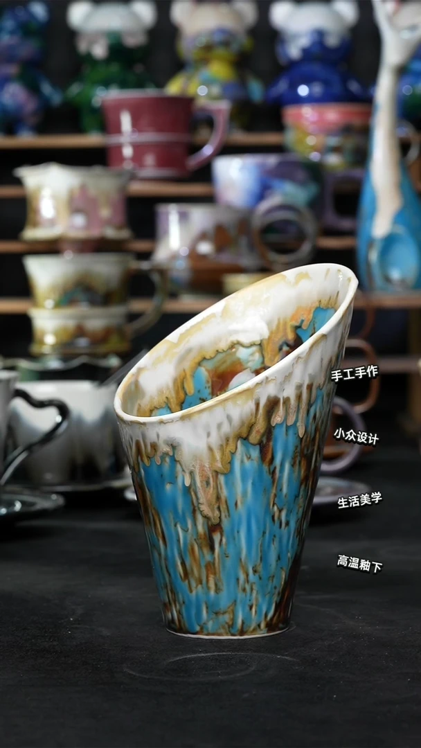 设计师款景德镇森涩手创陶瓷（食品级）510