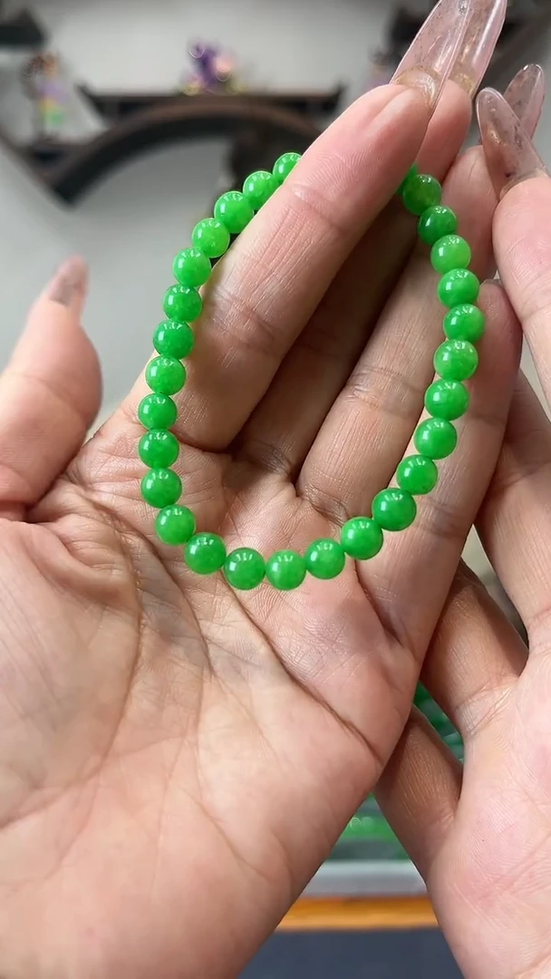 【闪购商品】翡翠手链未镶嵌a1 手串
