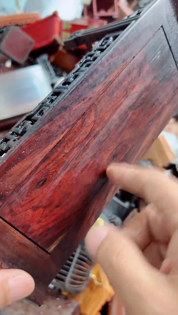 木121底座花架摆件处理