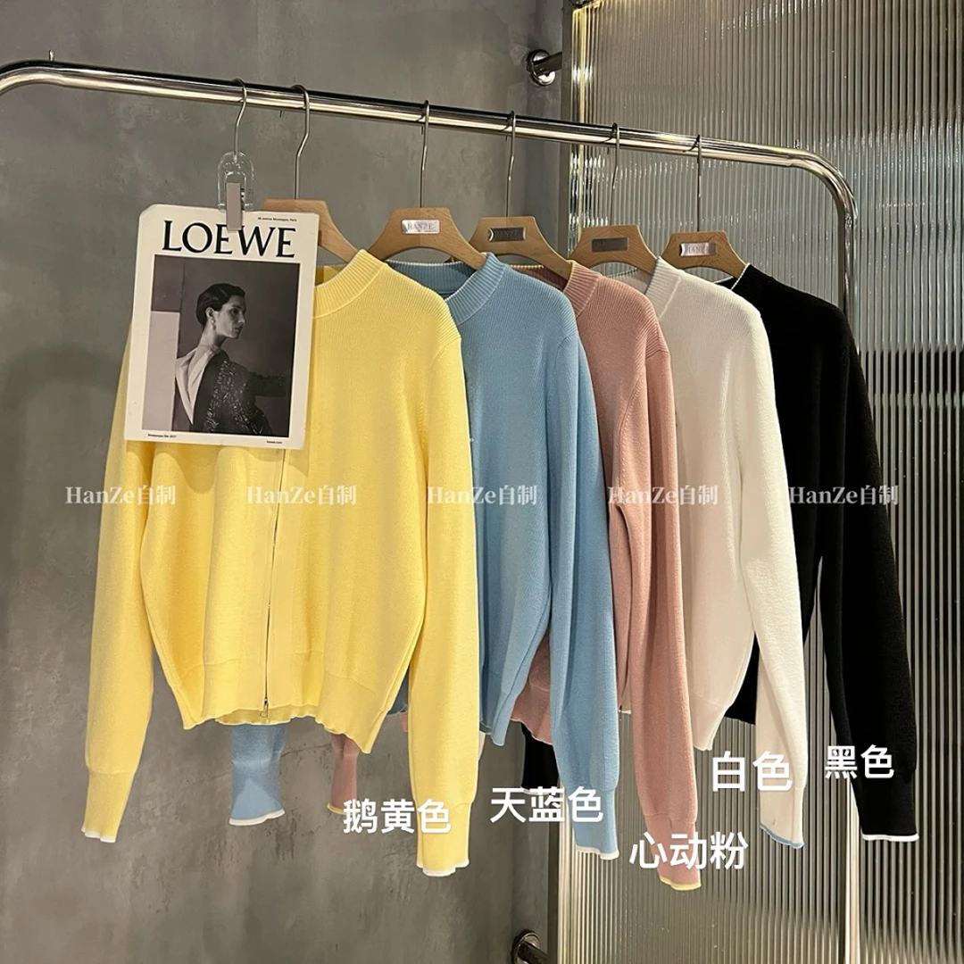 【寒泽自制】“小马”双拉链毛衣开衫X 51011-xx