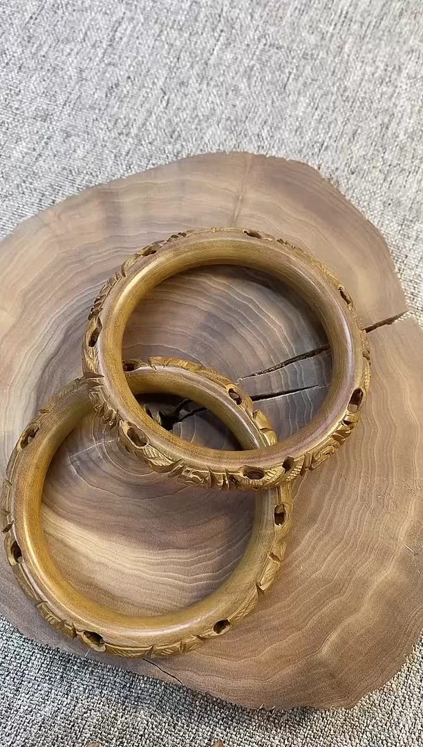 檀香木其他6号仓老山檀印度手镯一个