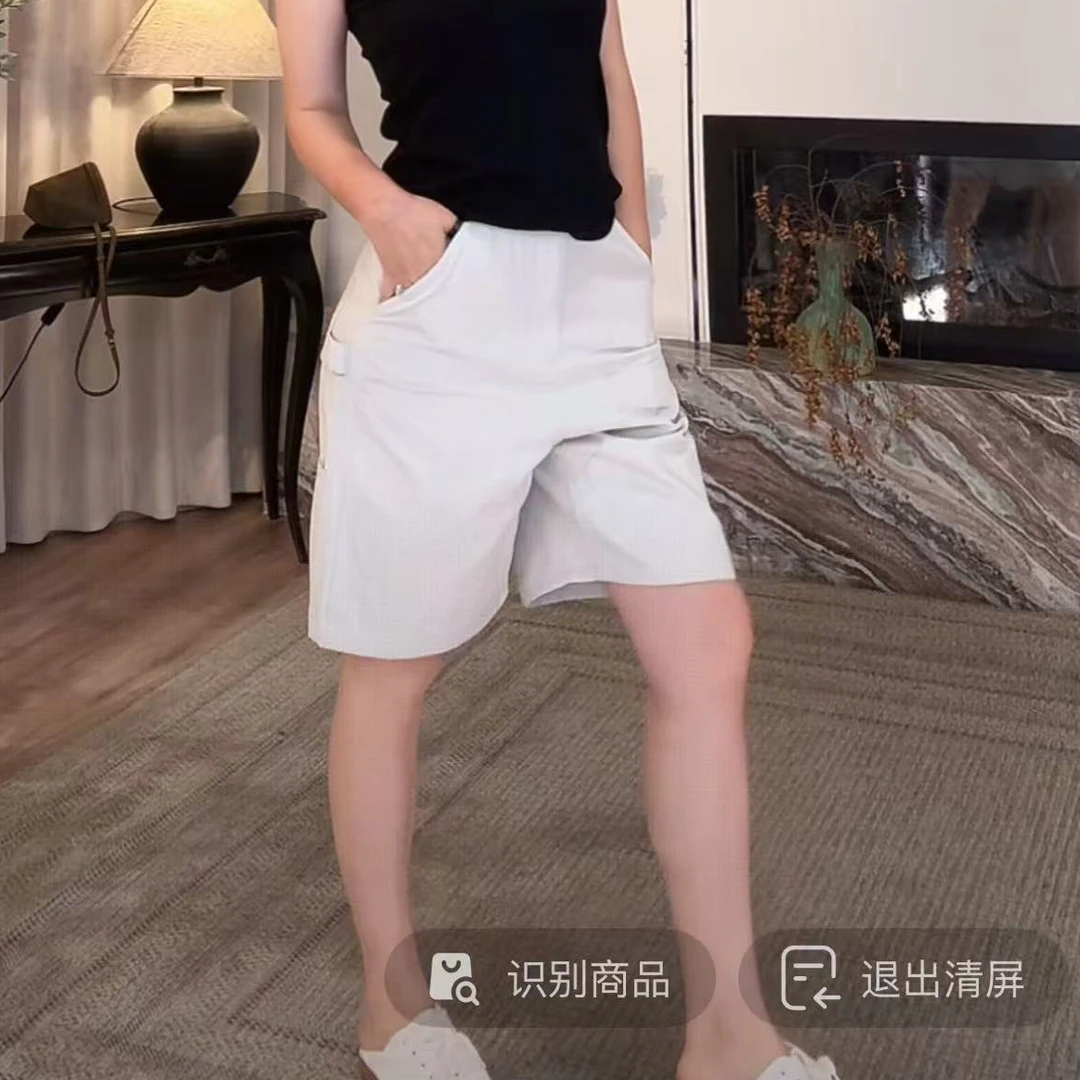 KOKO WANG夏季时尚气质显瘦户外工装风伐木短裤475705B26K45-9