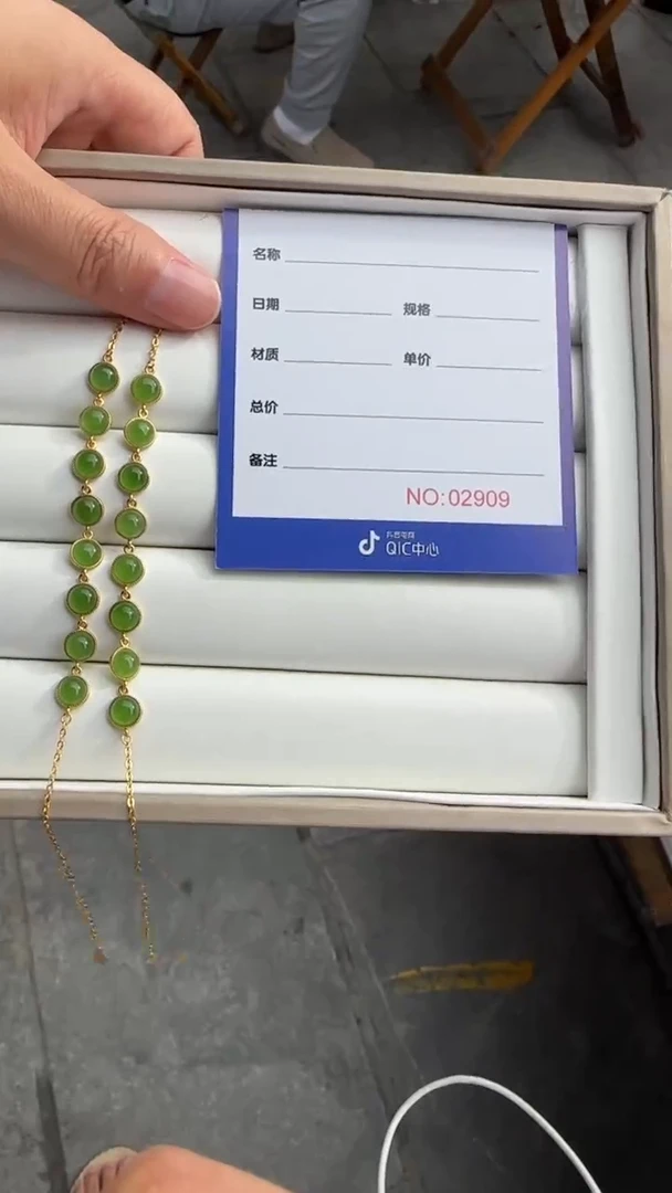 和田玉银S925镶嵌颈饰【多样性发其一】02902