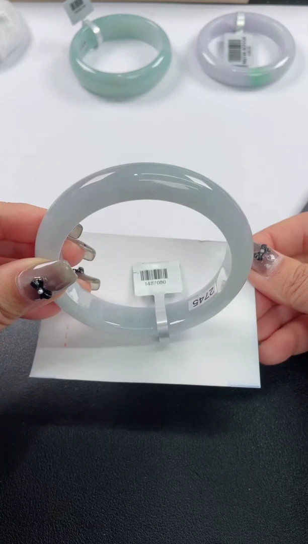 未镶嵌手镯翡翠基地发货H8977 58+