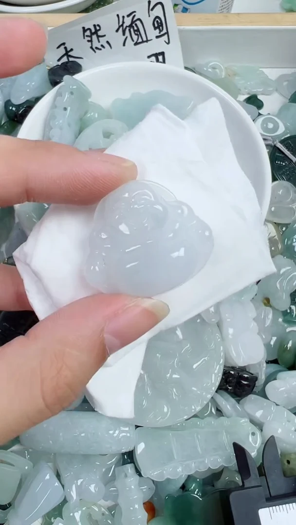 散珠翡翠648号链接，A货翡翠