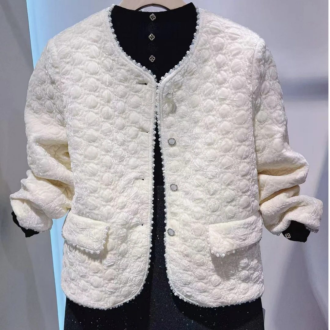 【锦衣服饰】24712小香风短款羽绒服