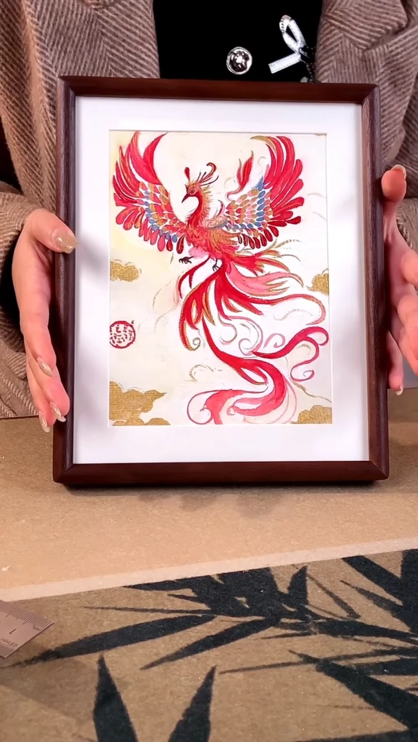 【闪购商品】书法本元艺术白鸟凤凰