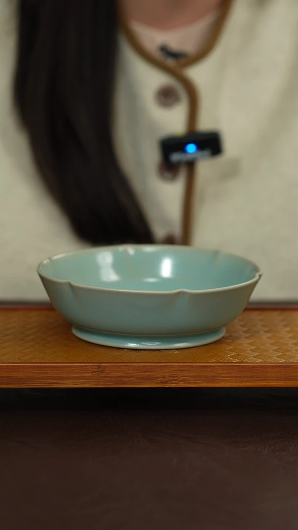 摆件陶原矿原釉汝宋汝瓷