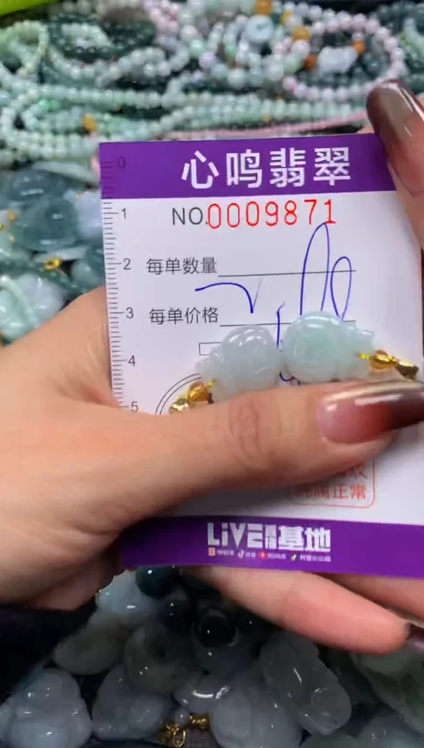 颈饰未镶嵌翡翠闪购009871