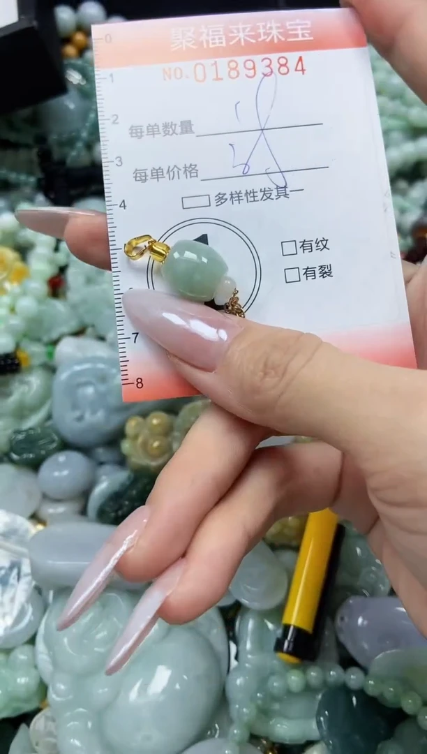 翡翠未镶嵌颈饰闪购0189384