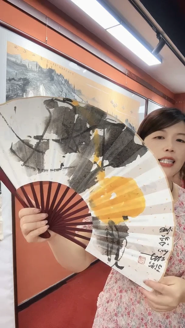 国画刘新/国画/扇面