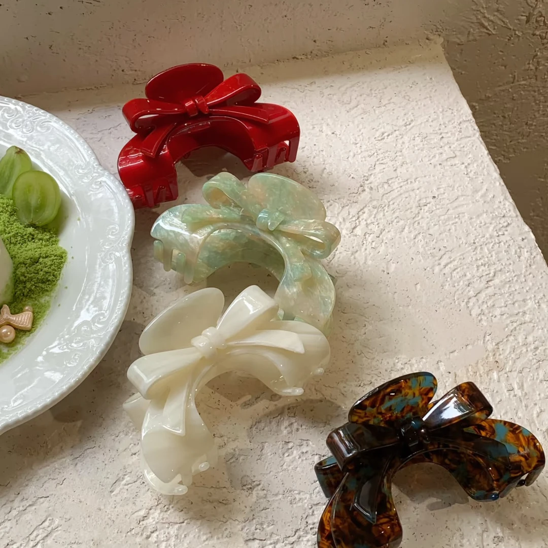 【纯选抓夹】定制鲨鱼夹马尾夹发饰百搭韩系原创气质甜美轻奢高级感