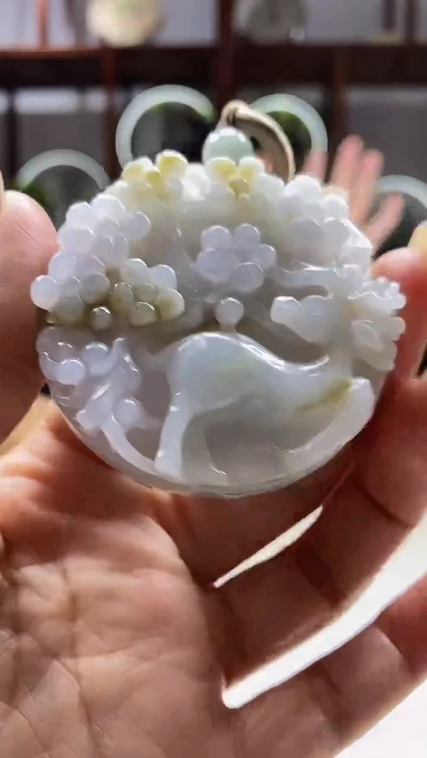 翡翠未镶嵌颈饰翡翠A货2025/7/14