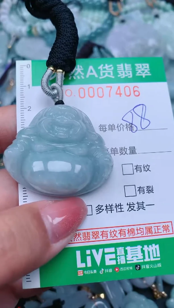 【闪购商品】翡翠颈饰未镶嵌.0007406
