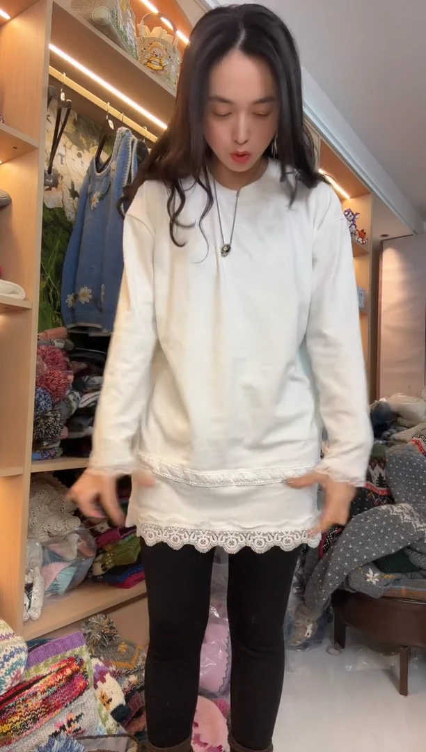 羊毛新疆棉纯棉打底长款