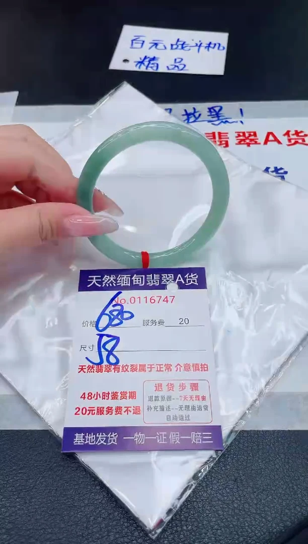 未镶嵌手镯翡翠680.00