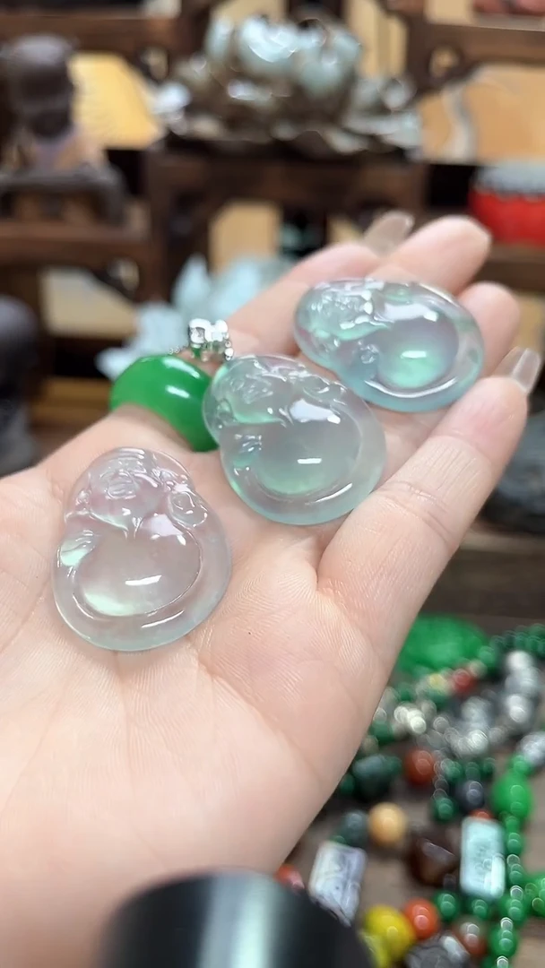 吊坠(不含链)合金翡翠648