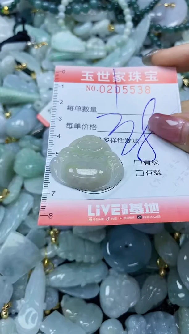 【闪购商品】翡翠颈饰未镶嵌闪购0205538