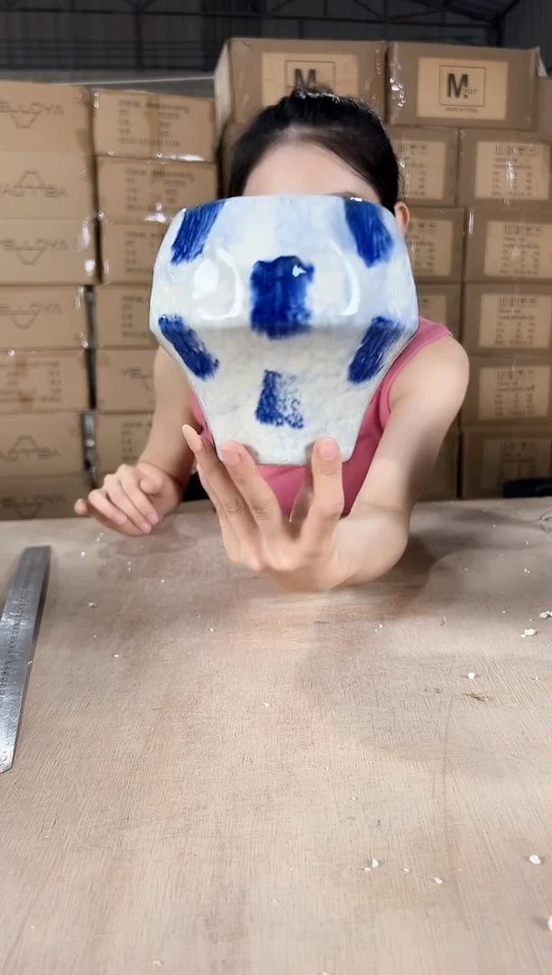 蘑菇刷色蓝13x15