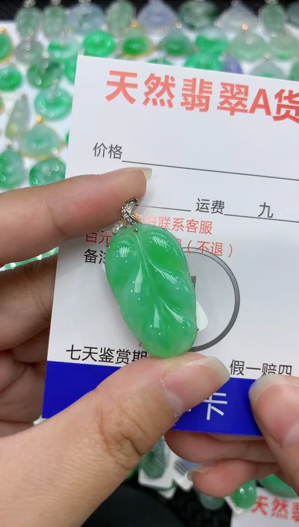 【闪购商品】翡翠颈饰18K金镶嵌 111111111111
