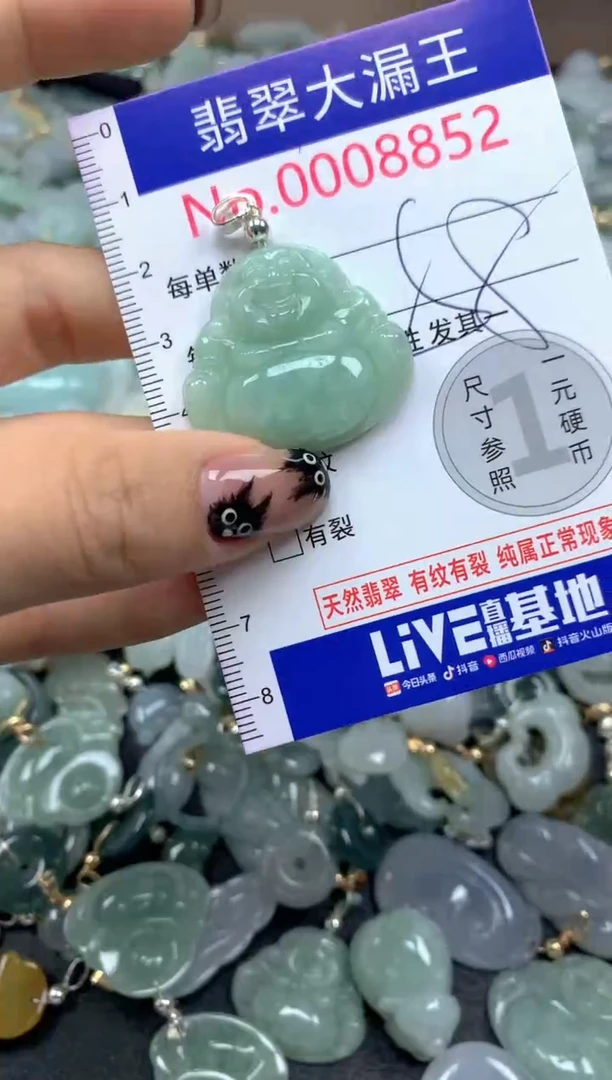 颈饰未镶嵌翡翠8852