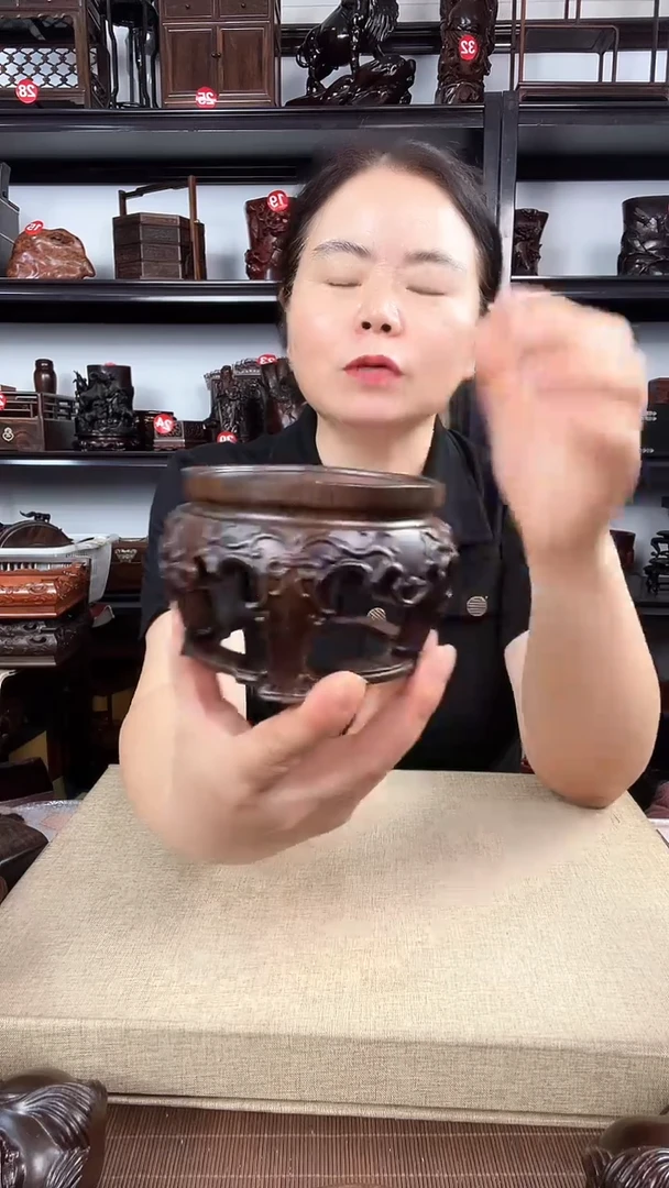 木花几老李红木工艺品