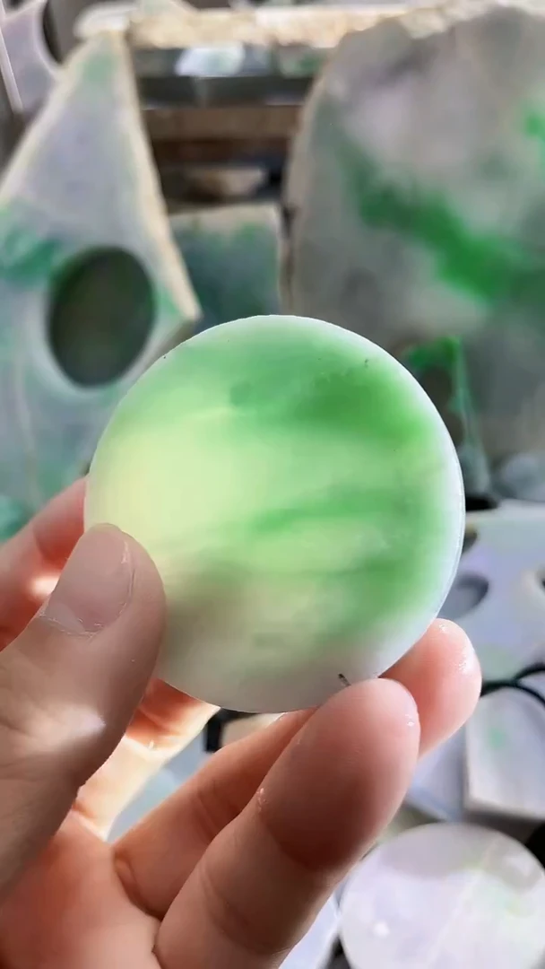 裸石翡翠天然A货翡翠板料