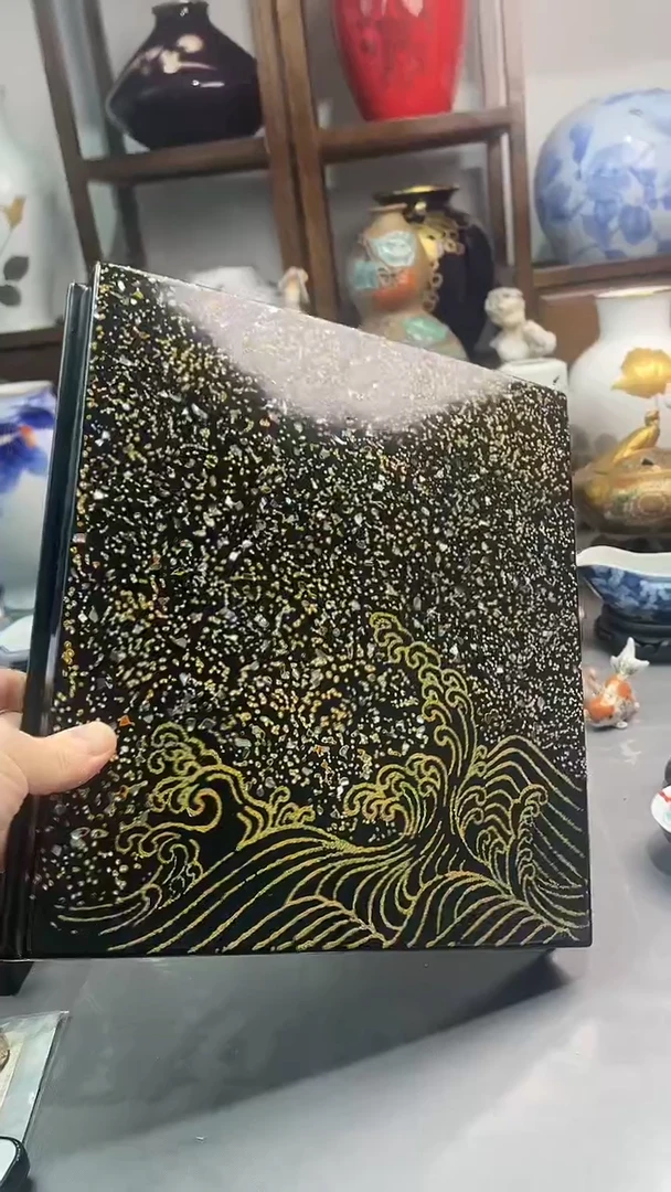 瓷片若狭涂收纳盒