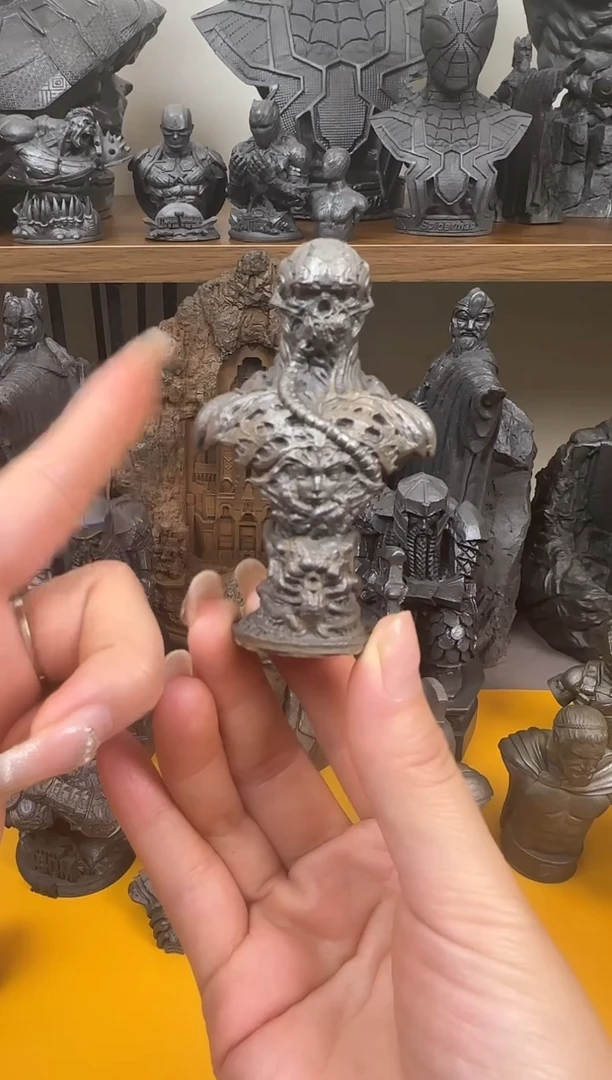 实心铁艺 ----骷髅