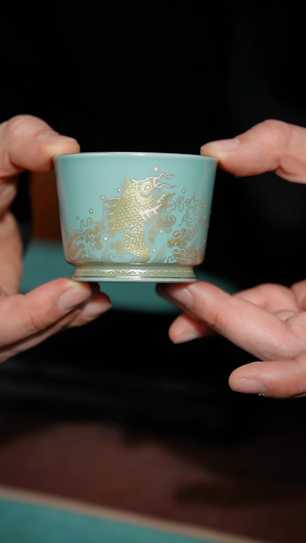 【闪购商品】16-满庭芳（金银釉上彩）