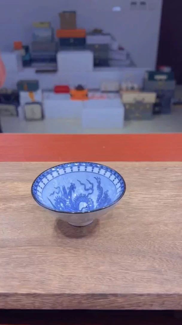 @星耀茶器斗笠龙杯TJ013