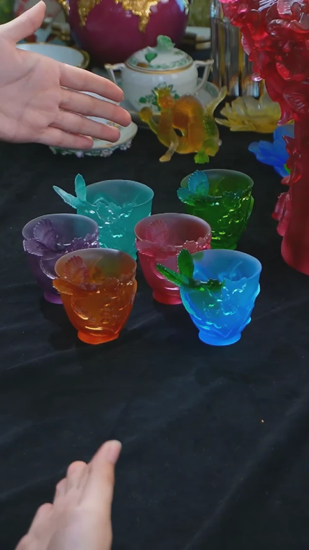 【闪购商品】摆件米多家中古瓷器如图所示643