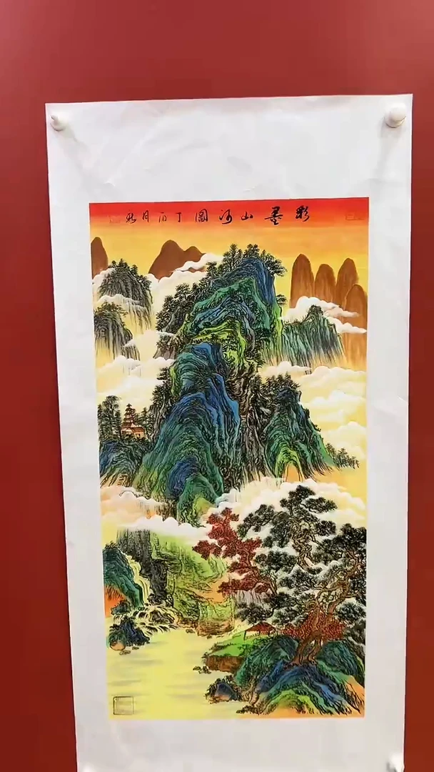 国画王月新国画作品