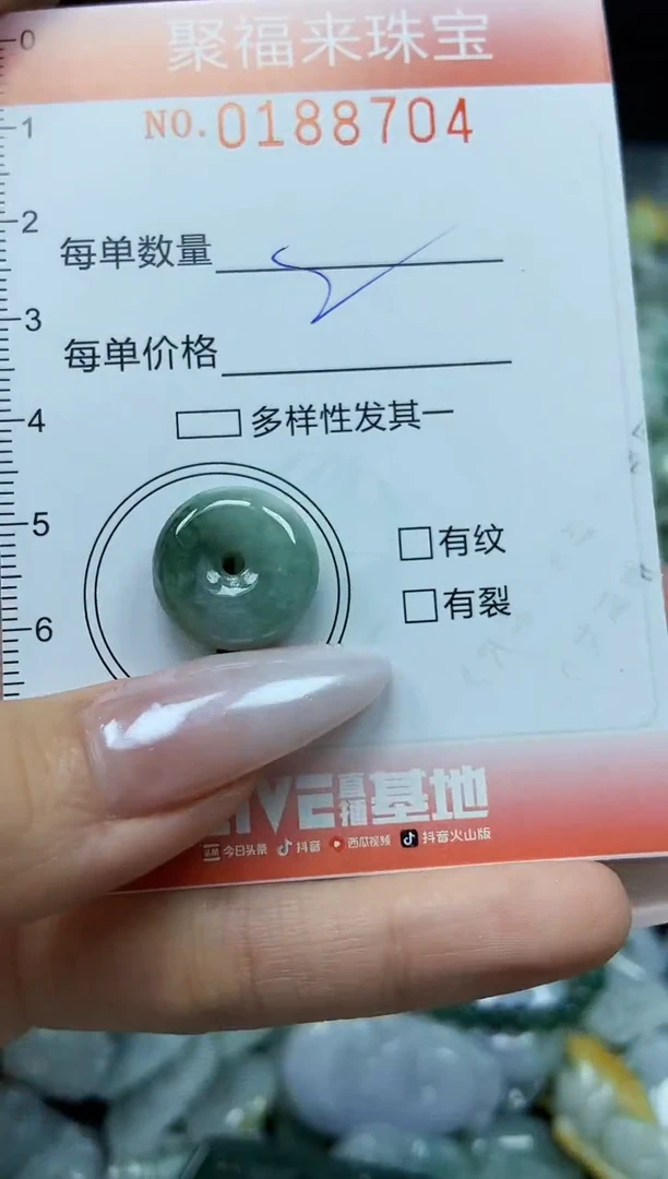 翡翠未镶嵌颈饰闪购0188704