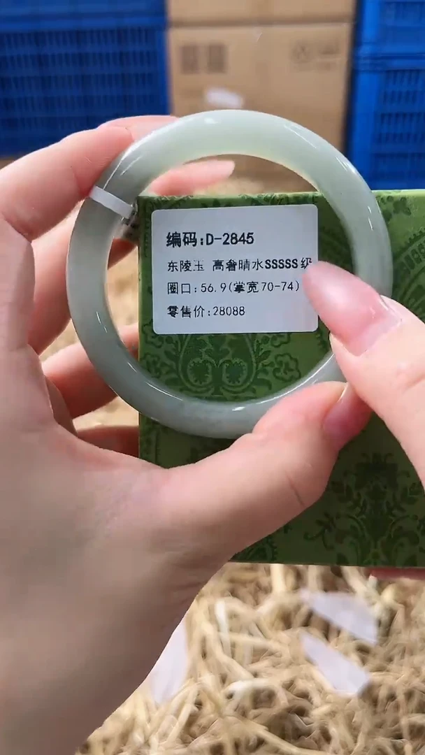 未镶嵌手镯石英质玉D-2845