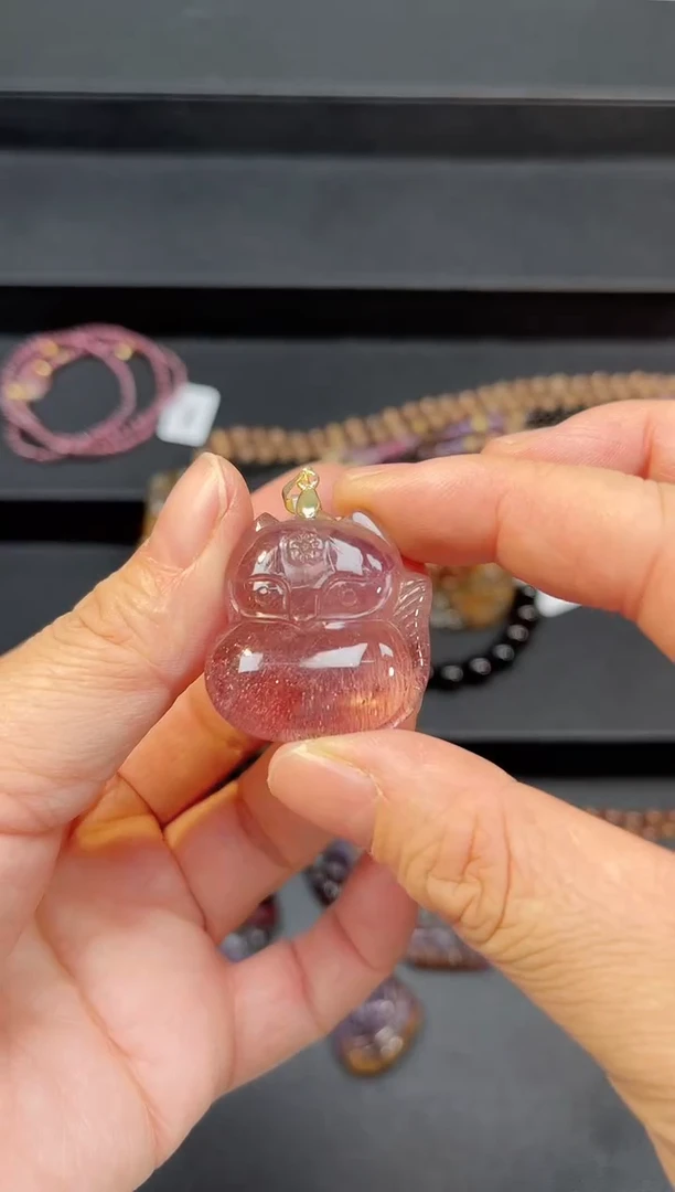 未镶嵌颈饰水晶【百晶灵儿】定制款