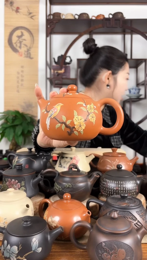 云南建水紫陶茶壶380CC左右瑕疵