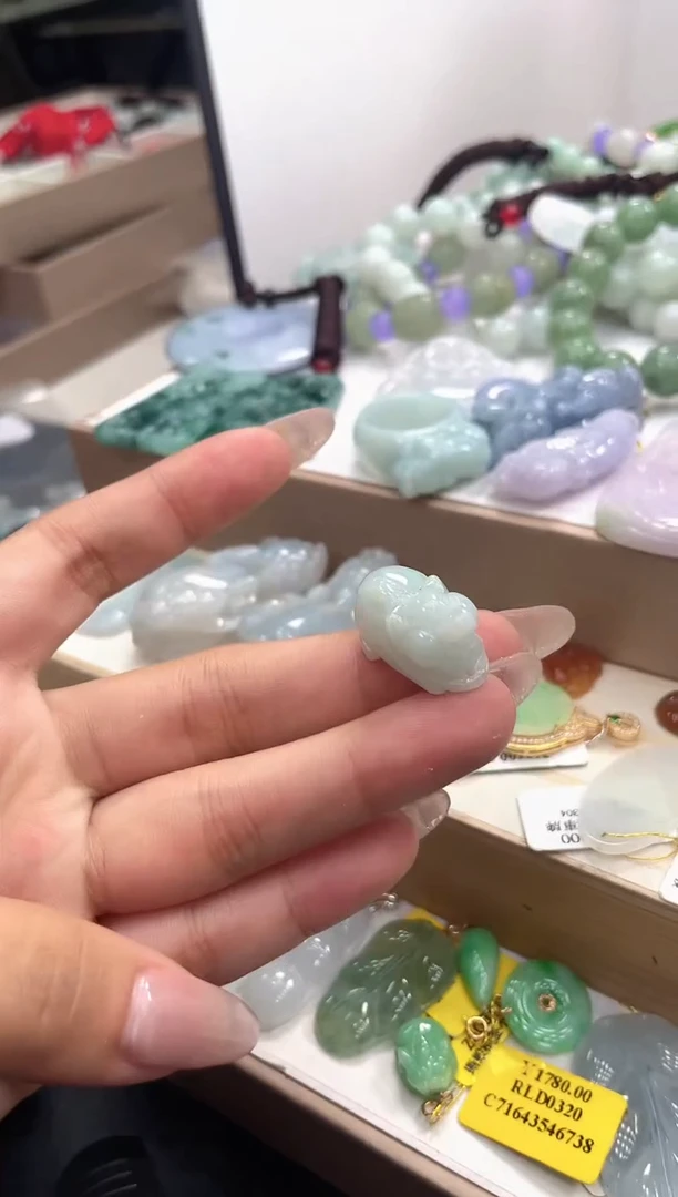 颈饰未镶嵌翡翠072多样性发货