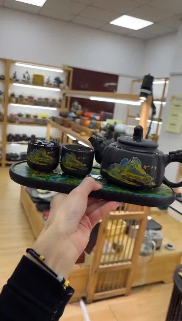 【闪购商品】紫砂茶壶大白茶具高端紫砂