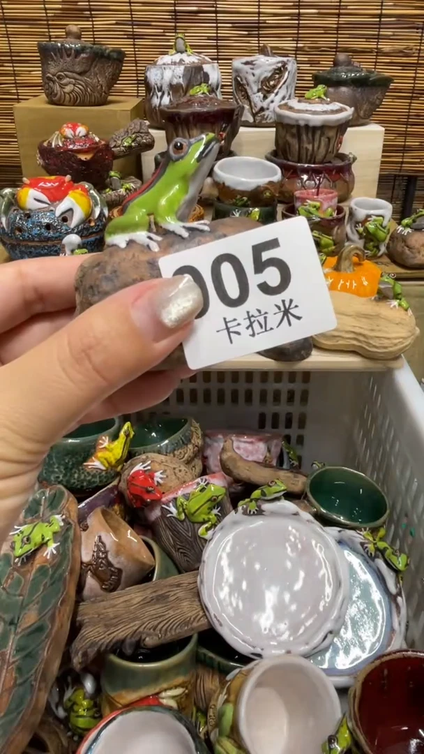 小*哥005精美粗陶手工柴烧