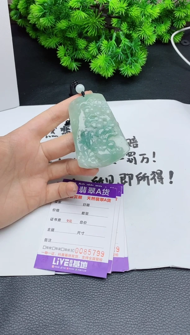 颈饰未镶嵌翡翠
