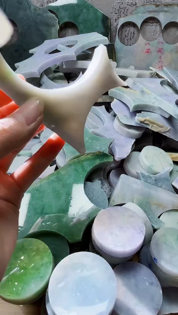 裸石翡翠天然翡翠A货 南 158